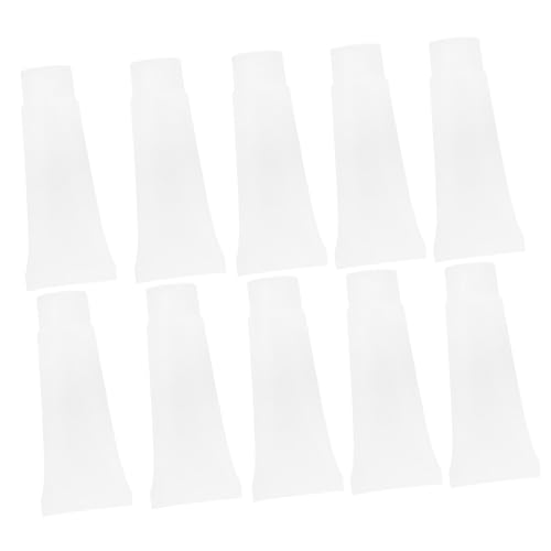 Healifty 10 Piezas Botellas Recargables para Viaje Frascos Portátiles para Loción Champú Crema Facial y Corporal Botellas Resistentes Olor para Actividades al Aire