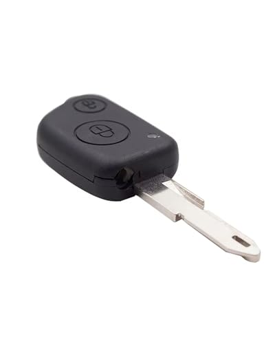 Carcasa de llave para Peugeot arreglar botones rotos funda mando coche 2 botones 6
