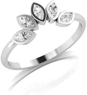 925 sterling silver bezel cut curved womens wedding band, unique crown wedding band, tiara wedding band,silver wedding band for her (yellow-gold, 8.5)