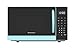 FRIGIDAIRE 0.9-Cubic Feet Microwave Oven with Oversized Display, Blue