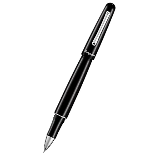 Montegrappa - Penna Collezione Elmo 01, Tipologia Roller - Nero