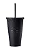 Starbucks Acrylic Cold Cup Grande Tumbler - Matte Black, 16 Fl Oz