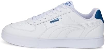 PUMA Mens White Caven Sneakers 40 EU