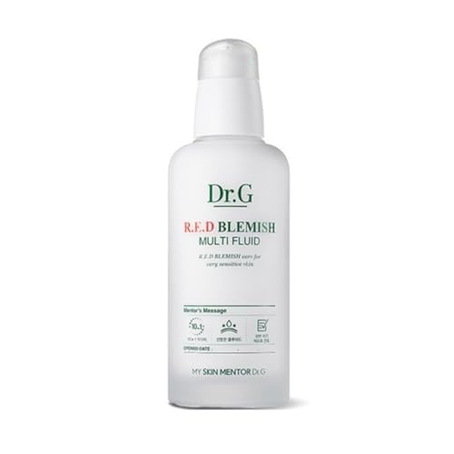 Dr.G Red Blemish Multi Fluid 100 ml /3.38 fl. oz. Moisture Soothing Solution for Sensitive Skin