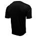 Icon Sports Men Compatible with Real Madrid Sublimation Logo Poly Soccer T-Shirt - Black (Small)