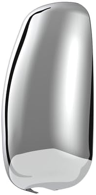 United Pacific 41745 Door Mirror Cover, LH, Chrome, for Peterbilt