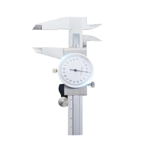 バーニアキャリパー 機械式マイクロメーター定規 深さ測定ツール 0-150mm(Dial Caliper)