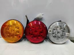 E Rickshaw Led Back and Front Indicator Light Yellow Red White (12W 3Pce Set)-image-27