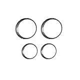 Compatible con Mini para Cooper para R55 R56 R57 R58 R59 R60 R61 Cubierta Decorativa De Coche Carcasa Estilo Carbono Interior Etiqueta De Protección ABS Modificada Auto decoración (Color : Outlet-Inn