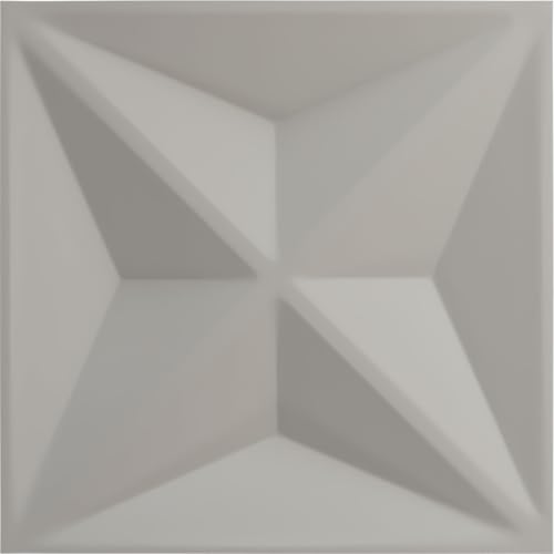 Panel decorativo 3D de pared Ekena Millwork Kent dorado 30x30 cm 6