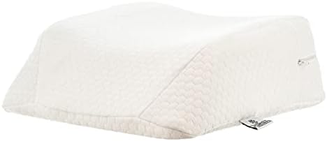 Therapeutica Premium Pillow Cover Travel Pillow with Zipper Gray AVG image 4