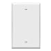 Enerlites 8801M-W 1-Gang Blank Wall Plate, Medium Size, Unbreakable Polycarbonate, White …