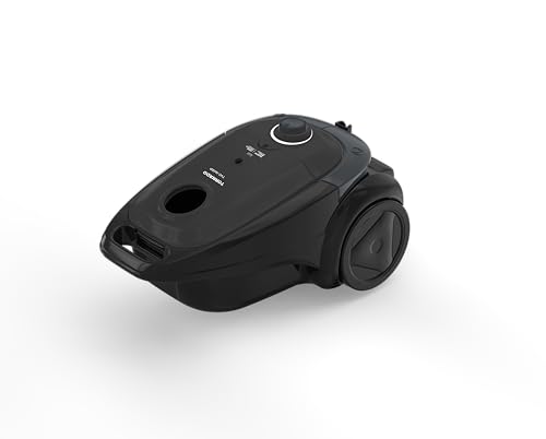 مكنسة كهربائية بفلتر مضاد للبكتيريا بقدرة 1600 واط من تورنيدو، أسود، TVC-160SP