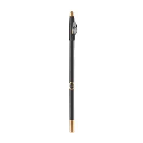 Image of Colors Queen Matte Eyeliner & Lip Liner Enriched with Vitamin A & E | Smooth Application | Highly Pigmented | Long Lasting Lip Liner Pencil with Inbuilt Sharpener (01 - Black)