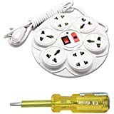 LAMPS OF INDIA Bulb Socket Holder Connector Extension with Wire (3 m)