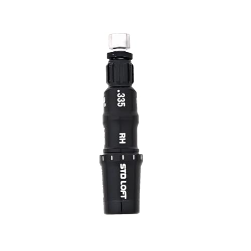 1pc Tip 0.335 RH Golf Shaft Sleeve Adapter for Taylormade SIM Stealth Qi4D Qi10 Qi35M1 M2 M3 M4 M5 M6 SIM SIM2 R15 Driver Fairway WoodStealth2 Stealth BRNR Mini Driver Black