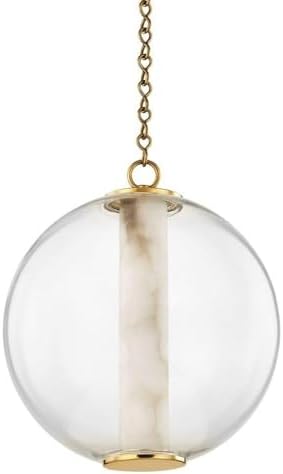 Pietra - 14W 1 LED Pendant-18 Inches Tall and 16 Inches Wide