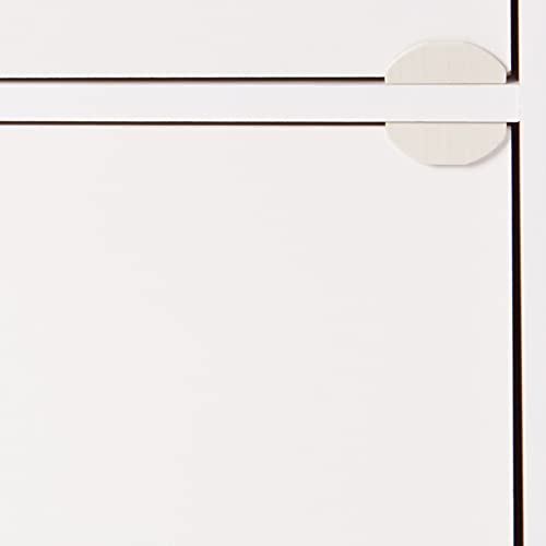 Hodedah Import Bookcase, White #TOP7