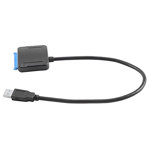 Cable convertidor SATA a USB 3.0 para disco duro 2.5/3.5, negro miniatura 6