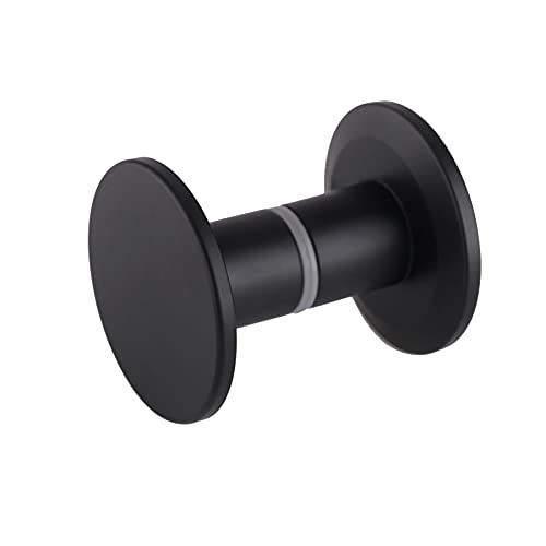 Boutons de porte de grange robustes bouton noir de rechange solide