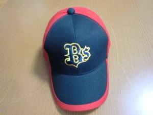 Amazon.co.jp: オリックス バファローズ Bs キャップ 赤×ネイビー 金枠