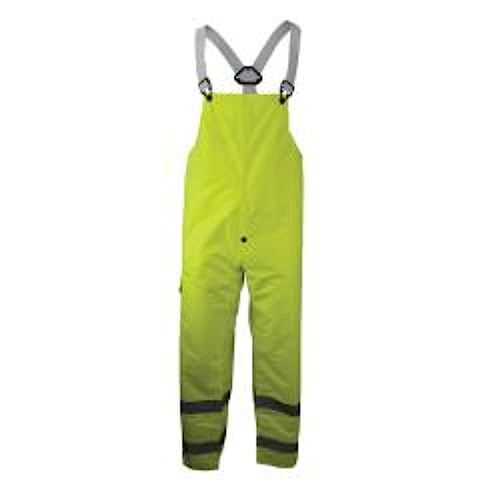 Telcom 7002 series Bib Trouser with Fly - Lime - Size S