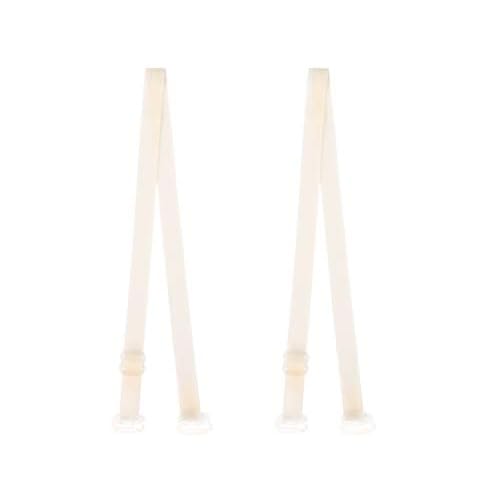 Triumph Damen Silikon-Träger X BH-Verlängerer, Transparent (Colourless 0000), One Size 6 Allegra K Damen Klare BH-Träger ersetzen unsichtbare BH-Schultergurte Hautfarbe 1 Paar 1 cm
