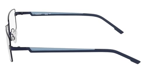 Lunettes Flexon modèle C bleu marine mat taille 52 - 3