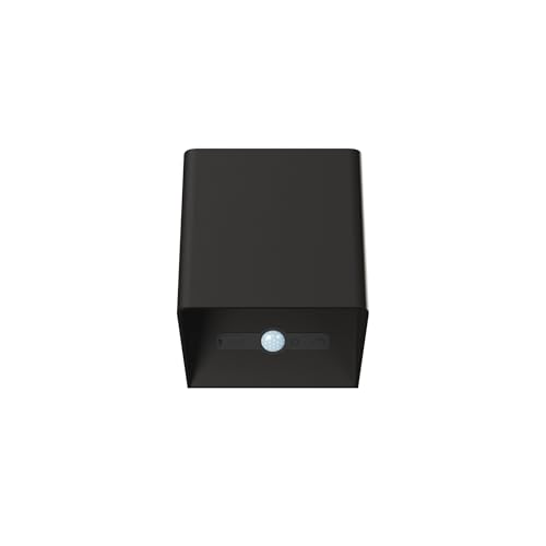 Applique LED sans fil Beneito Faure Lek Sensor 6W noire IP54