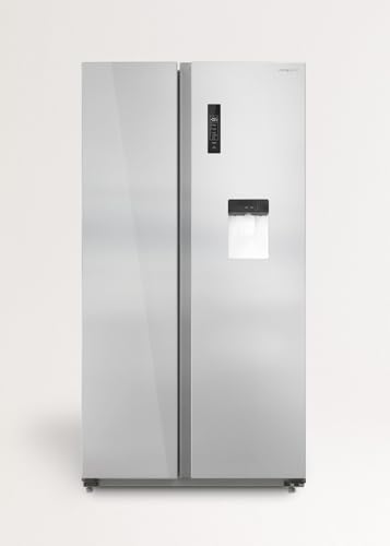 CREATE / FRIDGE STUDIO SIDE BY SIDE 559 / Frigorífico estilo Side by side 559L acero inoxidable / 91,2 x 70,4 x 177,7 cm/No frost, modo vacaciones, dispensador de agua, touch electronic, 158W
