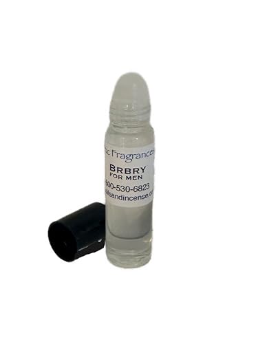 Atlantic Fragrances BRBRY (For Men) Cologne Oil Impression, 10 ML Roll-On