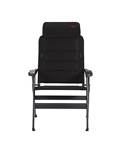 Crespo Sedia, Alluminio, Nero, Misura Standard