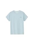 [ザ・ノース・フェイス] 半袖 カットソー Tシャツ S/S Crisp Axion Crew セレスティアルブルー L