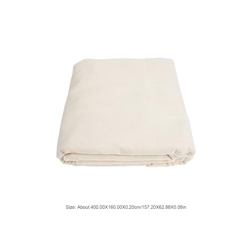 Tela de algodón para proteger suelos de manchas lavable y resistente beige 3
