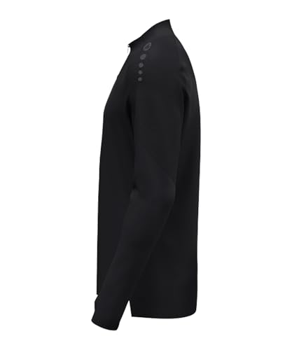Ziptop para niños JAKO Light Flow 128 sudadera negra con cremallera 4