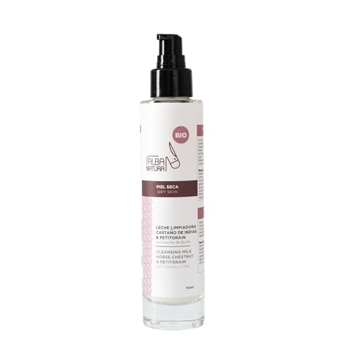 Lait démaquillant peaux sèches Alba Natura lait d'ânesse 110ml