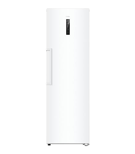 Haier Congelatore con sbrinamento automatico e macchina per cubetti di ghiaccio I Instaswitch H4F306WDH1 I Total No Frost congelatore, capacità 301 l, utilizzabile anche come frigorifero I Freezer con