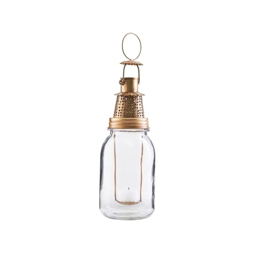 House Doctor, Laterne, Fhia, Antikmessing, h: 25 cm, dia: 9 cm