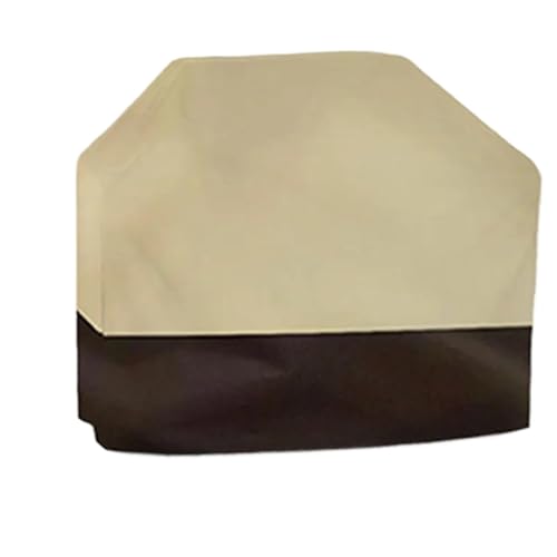 PUYEN Housse de Protection for Barbecue d'extérieur en Tissu Oxford 420D, imperméable, Beige, for Four, Barbecue à gaz, Charbon de Bois, électrique(170x61x117cm)