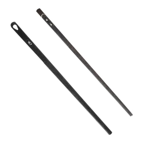 FOMIYES Agujas de Acero para Coser Cuero a Mano 2 Piezas Versátiles para Herramientas de Trabajo en Cuero y Proyectos Artesanales