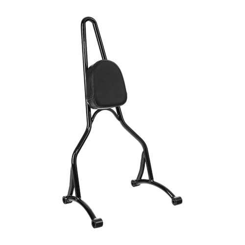 Support de dossier passager arrière moto Sportster XL 883 1200 noir 2004-2022