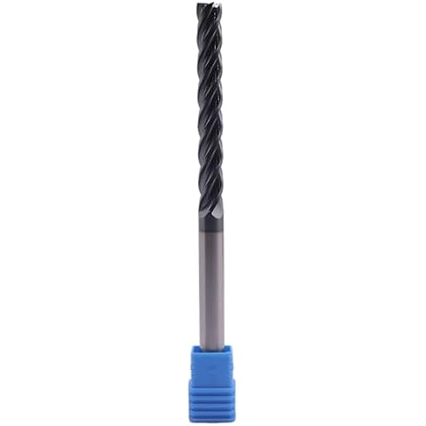 BestParts High Performance Solid Carbide Long End Mill, AlTiN Coated, 4 Flute, 30 Degree Helix, 3/8" Cutting Diameter, 3/8" Shank Diameter, 3" Length of Cut, 6" Overall Length, Square End Cover