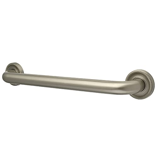 Kingston Brass DR914308 Camelon Grab Bar, Brushed Nickel