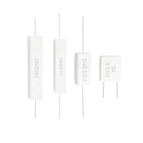 Résistance bobinée boîtier métallique céramique SQP 5W 0.25 ohms pour circuit imprimé