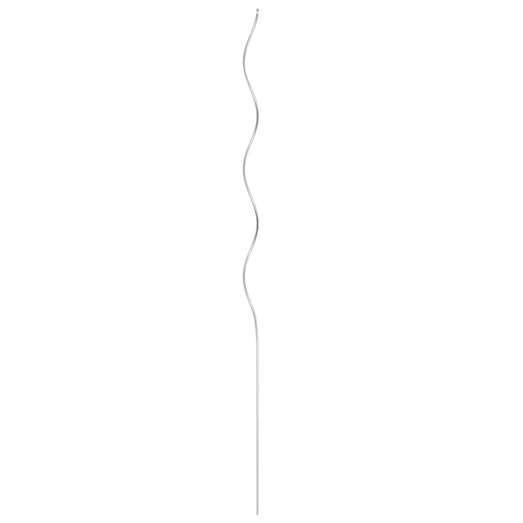 20 Pezzi Supporti a Spirale per Piante 110 cm Acciaio Zincato