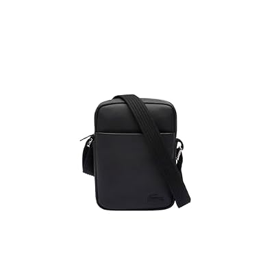 Lacoste Crossover - Borsa per fotocamera verticale da donna, Nero, taglia unica