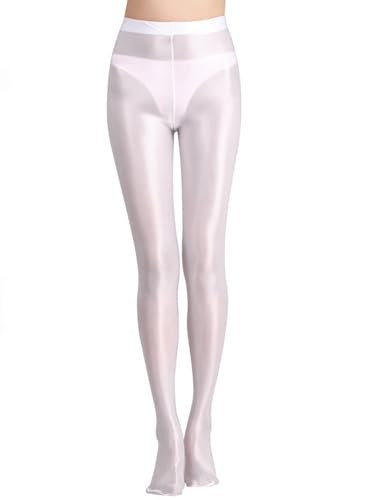 Women's Shiny Oil Pantyhose Stockings Tights Socks Ultra Shimmery Shaping Dance Plus Size Footed 1D 70D 60D 100D2