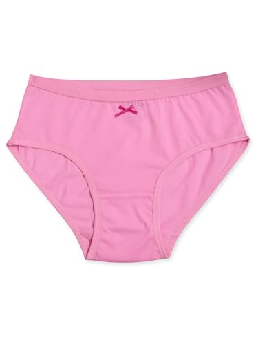 Image of DChica Cotton Panties for Women, Comfortable Mid Waist Hipster Panty with Stretchable Waistband Full Coverage Breathable Underwear /Briefs for Ladies
