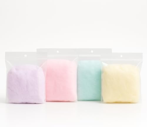 Cotton Candy, Fresh & Made-To-Order, 1oz - Clear bags (12 Count)