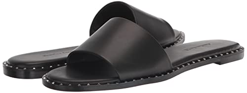 Charles David Women's Mykonos Flat Sandal, Black, 5.5 #TOP6